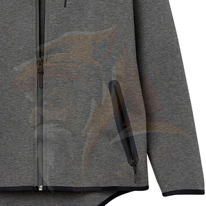 Dernier design, sweat-shirts à capuche pour homme, coupe classique, hiver, sur mesure, 2 pièces MOQ, streetwear, tissu polaire - Product Image 5