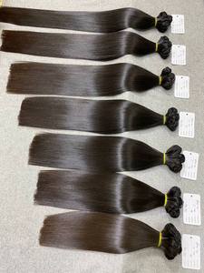 Weft Hair | 100% Factory Price| Cuticle Aligned Natural Texture Bulk Supply Baby Vietnamese Hair Extension 100% Natural - Product Image 3