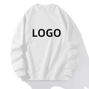 Sweat-shirts personnalisés épais en molleton de coton à col rond, vente en gros, fabricant OEM, fournisseur, marque privée, production en vrac - Product Image 5