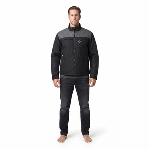 Veste de moto sur mesure OEM en Cordura 500D pour homme, imperméable, style streetwear oversize, avec broderie 3D - Product Image 1