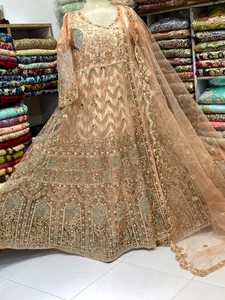 <b>Red</b> <b>Silk</b> Lehenga Choli With Embroidered Dupatta Floor Length Traditional Wedding Dress For Women India Pakistan Style 2026 - Product Image 5