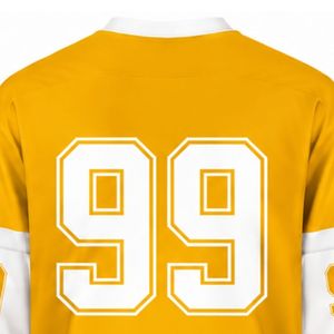 Men Yellow <b>Ice</b> Hockey Jersey Long Sleeve Polyester Sports Shirt Match Training Team Wear Performance Clothing - Product Image 4