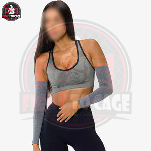 Mangas de compresión para brazos con protección UV, refrescantes, para deportes, cubre codos para baloncesto, ciclismo, running, fútbol, gimnasio - Product Image 4