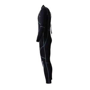 Traje de Baño de Neopreno de una Pieza de Color Sólido con Cuello Alto para Hombre, Venta Directa de Fábrica, Hecho a Medida para Talla de Adulto - Product Image 2