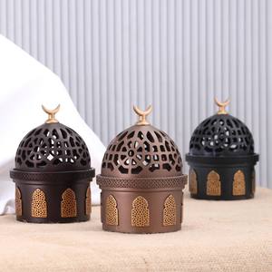 Indian Handmade Ceramic <b>Bakhoor</b> Burner Beautiful Arabic Ramadan Special <b>Oud</b> Incense Burner Custom Logo Design Epoxy Resin - Product Image 2
