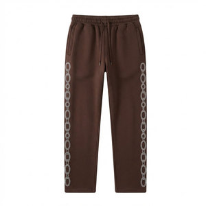 Custom Men Rhinestone <b>Trousers</b> Slim Fit Casual Fashion Pants With Decorative Stone Details For Parties And Stylish Evening Wear - Product Image 1
