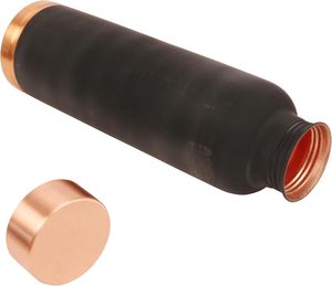 Botella de Agua de Cobre Puro para Beber Diariamente, Beneficios Ayurvédicos para la Salud, Diseño a Prueba de Fugas, Botella de Agua de Cobre Hecha a Mano - Product Image 1