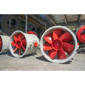 Ventilateur axial à entraînement direct 2500-100000m3/h, solutions personnalisées pour l'alimentation en air et la ventilation des sous-sols, acier 304 AXP-8-6.5D - Product Image 1