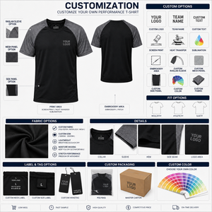 เสื้อฝึกซ้อมผู้ชายแบบมีแผ่นตาข่ายและคอเสื้อแบบริบ มีตัวเลือกพิมพ์โลโก้ตามสั่ง เหมาะสำหรับยกน้ำหนักและออกกำลังกาย - Product Image 1