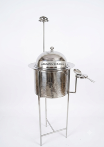 2026 New Look Elegant Stainless Steel Chafing Dish Designed For Heat Retention, Buffet Presentation And Commercial <b>Food</b> Serving - Product Image 3