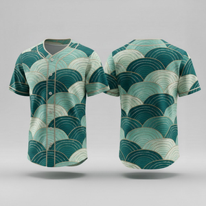 Maillot de baseball sublimé respirant pour jeunes, personnalisable avec nom et numéro d'équipe, uniforme à boutons intégraux pour les ligues juniors 2026 - Product Image 1