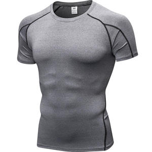 Camiseta de Compresión de Manga Larga Negra para Hombre, Secado Rápido, Corte Deportivo, Sin Cuello, para Verano, Patrón de Camuflaje, Tejido de Punto - Product Image 4