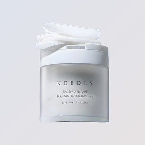 แผ่นโทนเนอร์บำรุงผิวหน้าสูตรเกาหลี NEEDLY Korean Daily Toner Pad 310 กรัม 80 แผ่น ผลิตในเกาหลี ด้วยน้ำมันมะกอกขาว เหมาะสำหรับทุกสภาพผิว - Product Image 2