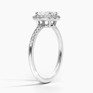 BOJ <b>Ring</b> 029 Oval Cut 925 Silver Cambria Halo White <b>Diamond</b> <b>Ring</b> 2ct D Color VVS1 Moissanite GRA Certified Low Price <b>Ring</b> Sale - Product Image 2