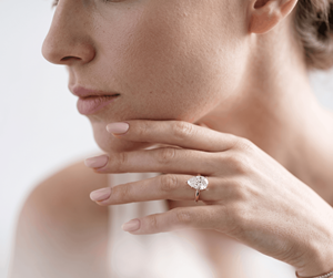 Bague de Fiançailles Solitaire Luxe Plaqué Or 18K 14K Coupe Poire Sertie Six Griffes, Bague de Mariage et de Promesse, Cadeau pour Femme - Product Image 6