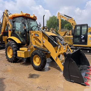 รถตักดินมือสองนำเข้าจากญี่ปุ่น Caterpillar CAT420F ชั่วโมงการใช้งานต่ำ รถตักดินไฮดรอลิก CAT420F ขับเคลื่อน 4 ล้อ รถตักดินมือสองสำหรับขาย - Product Image 1