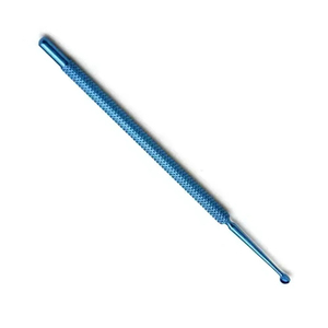Cureta de Chalazion Recubierta de Titanio Azul, Instrumento Quirúrgico Oftálmico de Acero Inoxidable para Cirugía Ocular - Product Image 4