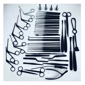 Ensemble d'instruments de tympanoplastie couleur noire 29 pièces, instruments de micro-chirurgie auriculaire ORL otologie, kit de micro-chirurgie auriculaire - Product Image 4