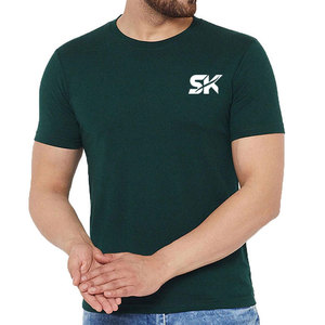 Camiseta de algodón duradera para hombre, cómoda y con estilo para el día a día, con cuello redondo. - Product Image 1