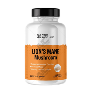 Capsules de Crinière de Lion Naturelles Nutricore de Qualité Supérieure, 60 Capsules pour Adultes, Compléments Alimentaires, Meilleures Ventes - Product Image 1