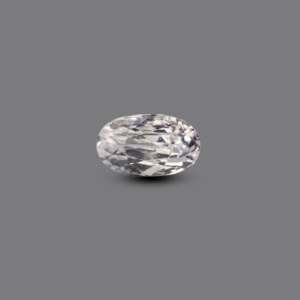 4.55 Carat Lab-Created Brilliant Cut White Zircon Loose Gemstone for Fine Jewelry - Product Image 1