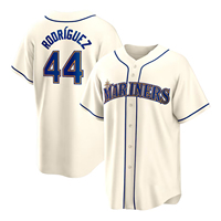 Maillot de baseball pour homme personnalisé OEM/ODM style Griffey, protection anti-UV, bretelles réglables, respirant, coupe courte