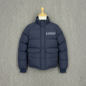 Blouson matelassé de haute qualité, veste streetwear isolée, fourniture en gros OEM, exportation pour acheteurs de mode mondiaux - Product Image 3