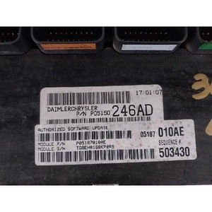 300 ECU y Módulos de Computación Usados P05150246AD - Product Image 2