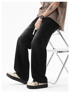Custom Men's Denim Cargo Jeans High Waist Regular Fit Vintage Streetwear 100% Cotton - Product Image 3