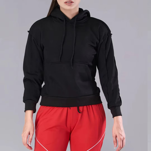 Sudaderas con Capucha para Mujer 2026, Bajo MOQ, Diseña tus Propias Sudaderas con Capucha, Ropa Casual Transpirable, Sudaderas con Capucha Negras para Mujer - Product Image 1