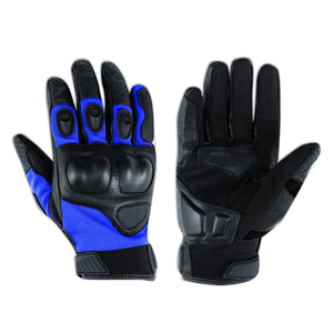 Gants de moto en cuir noir, longueur poignet, respirants, style sportif, pour cyclisme printemps-automne, sans doublure, ajustement moto, vente chaude - Product Image 4