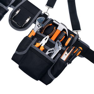 Leather Tool Pouch for carpenters electrical Tool bag for electricians Framers - Product Image 5