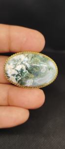 Colgante de ágata natural al por mayor con bisel ranurado para collar, dijes de howlite - Product Image 5