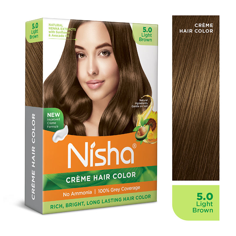 สีน้ำตาลอ่อน