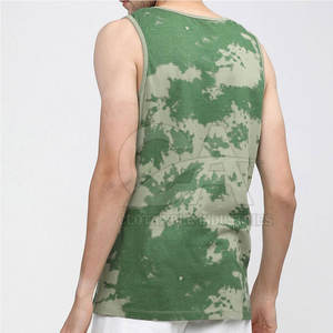 Camiseta sin mangas para hombre, para vacaciones, gimnasio, playa, suave, de spandex/poliéster. - Product Image 3