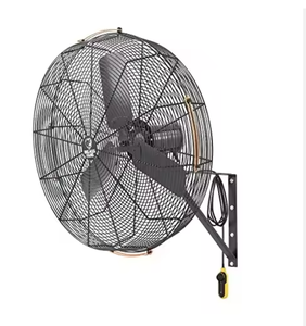 Ventilateur mural 100 % puissant et efficace pour tout espace – Vitesses réglables – 120 V – 30 pouces – Noir minuit - Product Image 2