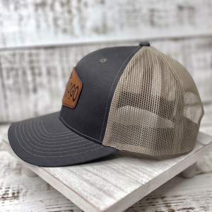 Casquette Trucker en Cuir Personnalisée de Haute Qualité, Style 112, 6 Panneaux, Maille, Snapback Ajustable, Style Décontracté, Casquettes de Sport - Product Image 3