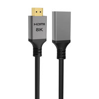 Cable de Extensión Blindado Ethernet 2.1 Ultra 8K de Alta Velocidad 48Gbps Personalizado para Hombre y Mujer, Compatible con VRR/ALLM para Monitor PS5 y PC (Vietnam)