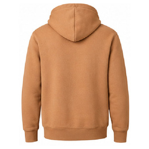 High-Quality 100% Cotton Winter Warm Fleece Hoodies Custom Men Thick Pullover Sweatshirts with Embroidery Kangaroo Pocket Hoodie - Product Image 5