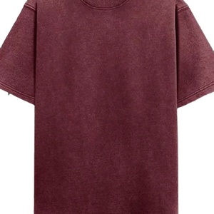 T-shirt rétro pour homme, en coton, col rond, coupe ample, effet vintage, pour le streetwear urbain et la mode quotidienne - Product Image 5
