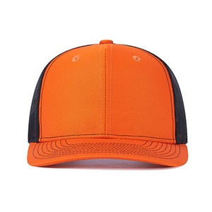 Hot Sale Formal 6 Panel Structured 100% Cotton Trucker Cap with logo Custom - Product Image 3