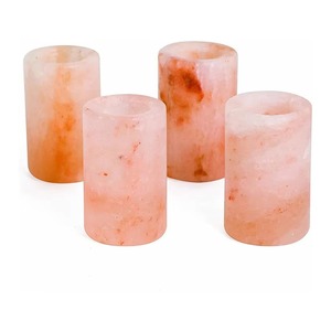 Elegant Himalayan Rock Salt <b>Shot</b> <b>Glasses</b> Natural Pink Stone Drinkware For Bar Restaurant Wedding Party And Events - Product Image 1