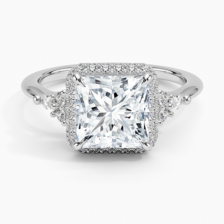 White Gold Plated