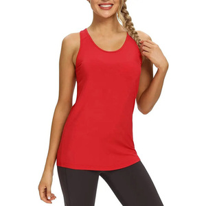 Nouveaux débardeurs décontractés d'été pour femmes, vêtements de sport personnalisés pour la gym et le fitness, grandes tailles, 100 % coton - Product Image 1