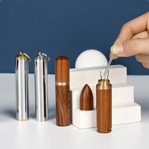 Customizable Simple Eco-Friendly Wooden Sewing <b>Needles</b> Holder Storage Case Home Portable Versatile <b>Needle</b> Toothpick Pill <b>Bead</b> - Product Image 5