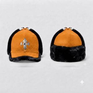 Nouvelle tendance, chapeau Ushanka unisexe en coton 100%, style décontracté, respirant, broderie machine, haute qualité par RIVIAN ATLANTIC - Product Image 1