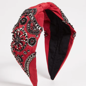 Serre-tête de mariage fait main en perles de rocaille pour femmes, nouvelle mode, accessoires de cheveux de luxe, vente en gros pour les fêtes - Product Image 1