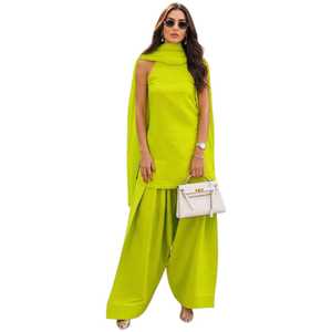 Traditional Clothing Punjabi Anarkli <b>Dresses</b> Indian and Pakistani Clothing Custom Colors Flared Patiala <b>Dress</b> Wedding Collection - Product Image 1