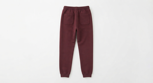 Pantalones Deportivos de Hombre Color Borgoña, Mezcla de Poliéster/Algodón, con Cordón, Casuales, para Correr, Transpirables, con Bolsillos Laterales - Product Image 2