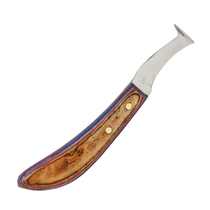 Cuchillo Profesional de Acero Inoxidable de Una Sola Hoja para Pezuñas, Cuchilla Curva, Herramienta Veterinaria para Recortar Pezuñas, Logotipo Personalizado OEM - Product Image 2